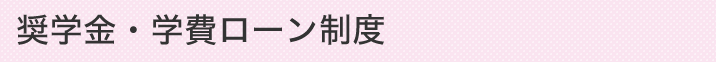 奨学金・学費ローン制度